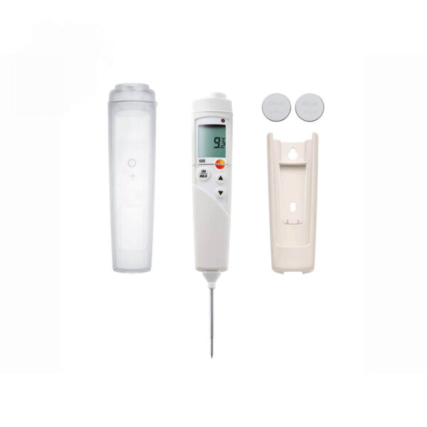Bộ máy đo nhiệt độ testo 106 (với TopSafe) | HACCP - 画像 (2)