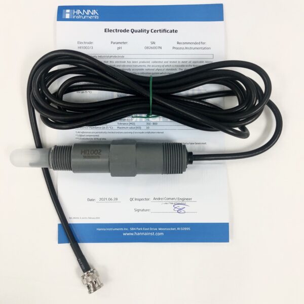 pH Electrode BNC Port 5m Cable