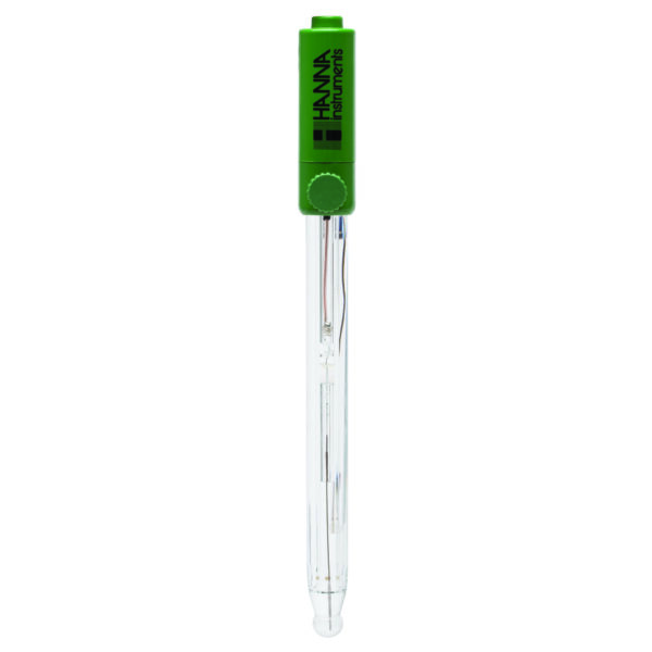 HI1043B Glass Body pH Electrode, Double Junction, BNC Connector