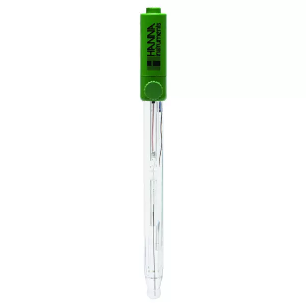 HI1043B Glass Body pH Electrode, Double Junction, BNC Connector