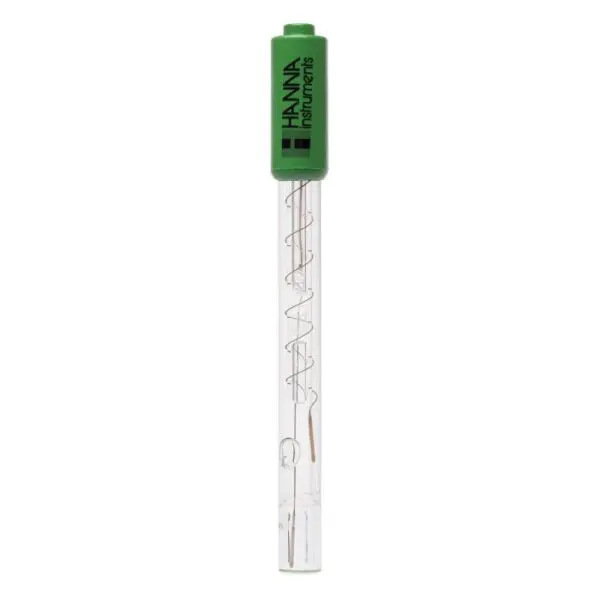 Điện cực pH thủy tinh đầu phẳng đo pH trên da và bề mặt cổng BNC HI1413B