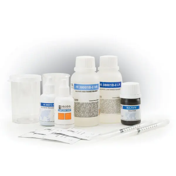 Sulfate Measuring Kit (100-10000mg/L) with Reagent for 200 Times HI38001