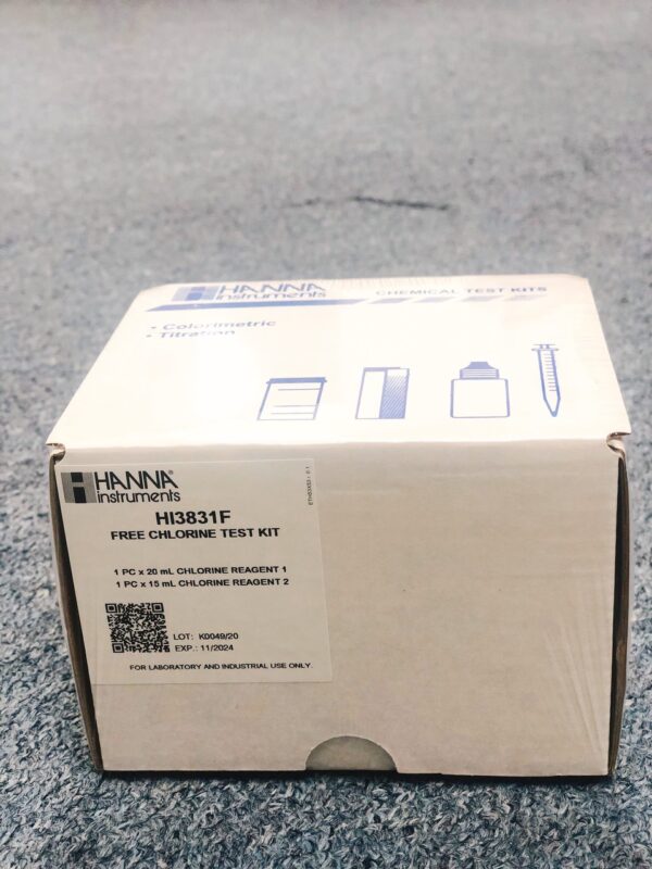 Residual Chlorine Test Kit, 50 Tests