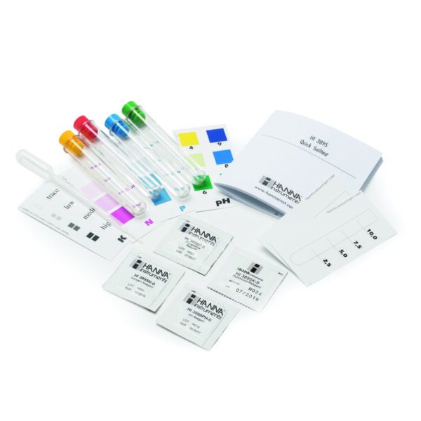 Bộ Dụng Cụ Đo Dinh Dưỡng NPK và pH Của Đất, 10 Lần Đo HI3895
