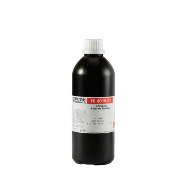 フッ化物校正液 1000 ppm、500 mL HI4010-01