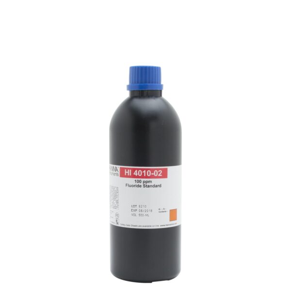 フッ化物校正液 100ppm、500mL HI4010-02