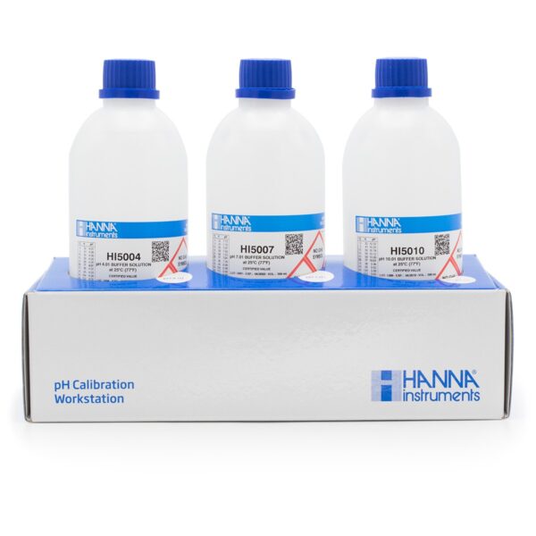 pH Standard Solution 4.01,7.01,10.01 (3x500mL) HI54710