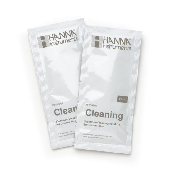 General Purpose Electrode Cleaning Solution, 20mL Pack (25 packs) HI700601P