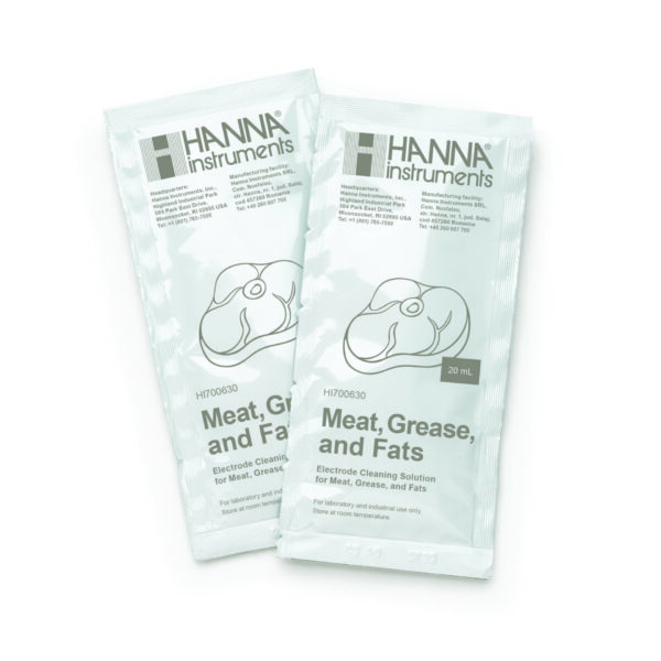 Electrode Cleaning Solution for Fats and Greases, 500 mL HI700630P