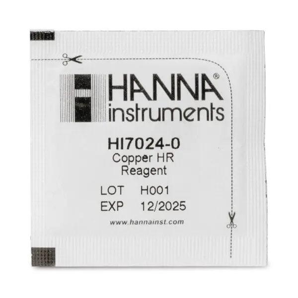 Thuốc Thử Dùng Cho Checker Đồng Hồ Bơi HI7024, 25 Lần Đo HI7024-25