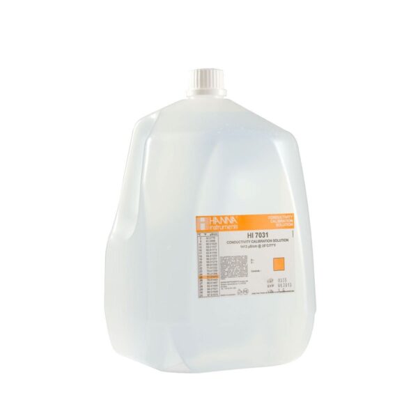 Conductivity Calibration Solution (EC) 1413 µS/cm, 3.75 L Bottle HI7031/1G