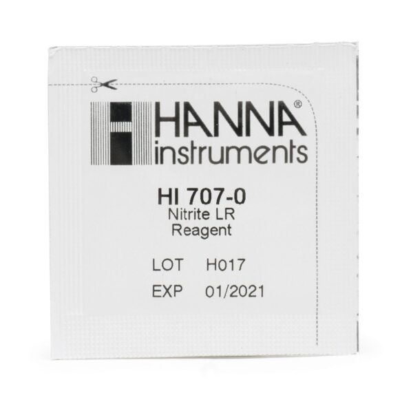 HI707 低範囲亜硝酸塩チェッカー試薬、25 回測定 HI707-25