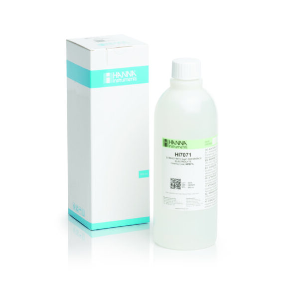 Single Junction pH Electrode Filling Solution, 500mL HI7071L