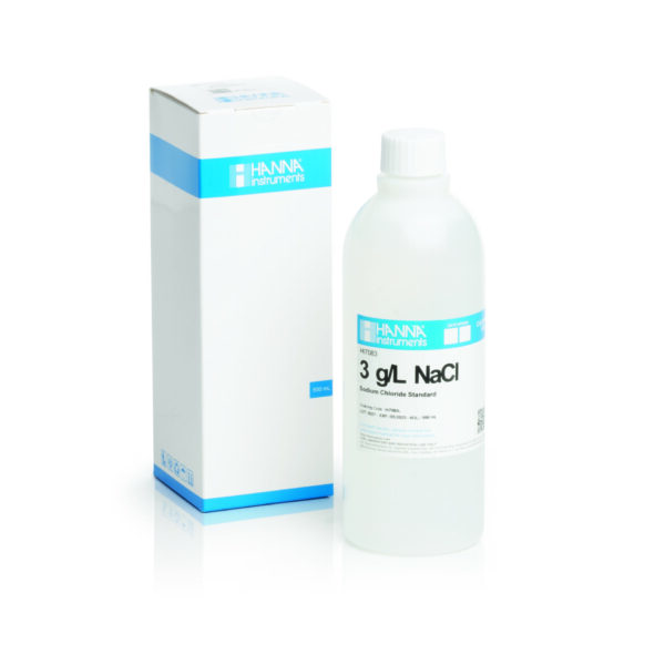 NaCl Calibration Solution 3.0 g/L, 500 mL HI7083L