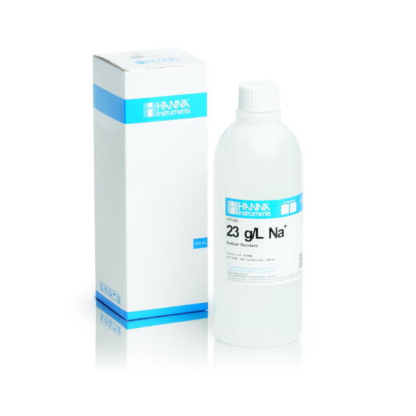 Sodium Calibration Solution 23 g/L, 500 mL HI7086L