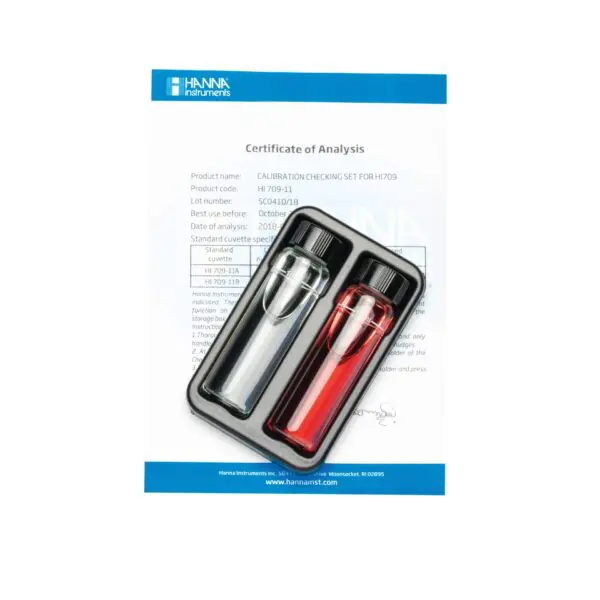 Dung Dịch Kiểm Tra Máy Đo Mangan Thang Cao HI709 HI709-11