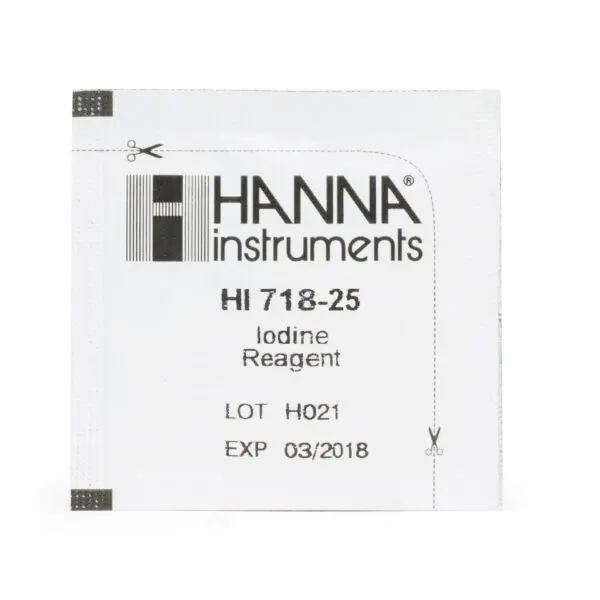 Reagents for Checker Iot HI718, 25 Measurements HI718-25