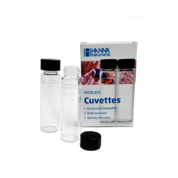 Cuvettes with Caps for Checker HI7xx (2 pcs)