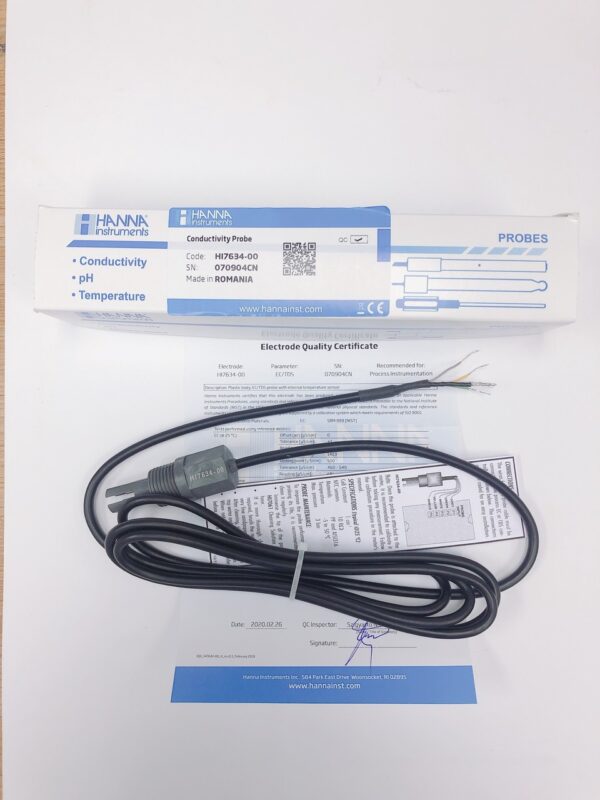 EC/TDS Electrode (Low Range) 2m cable