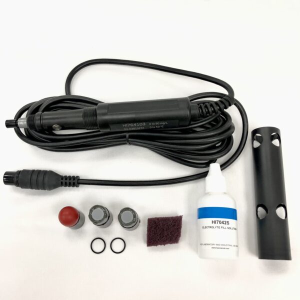 Galvanic Dissolved Oxygen Electrode for HI98199 Meter, 4m Cable