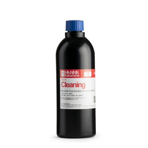 Universal Electrode Cleaning Solution, FDA 500mL Bottle HI8061L