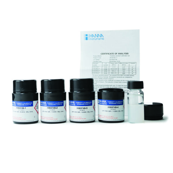 HI83749-11 Turbidity Calibration Solution for Meters