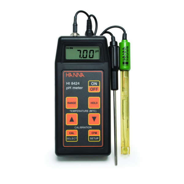 HI8424 Portable pH/ORP/Temperature Meter