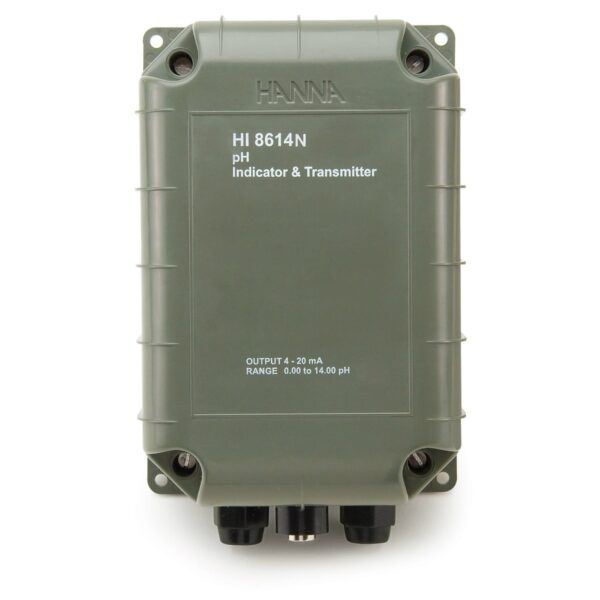 pH Transmitter with 4-20 mA HI8614N