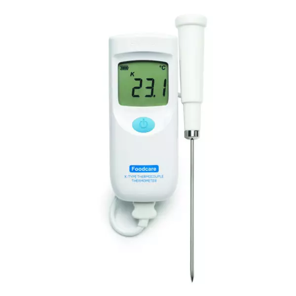 Máy Đo Nhiệt Độ Trong Thực Phẩm Loại K Kèm Đầu Dò FC766PW HI935001