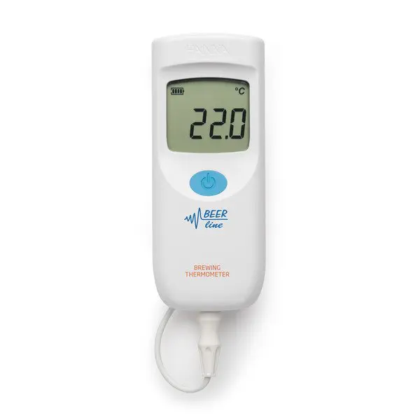 Máy Đo Nhiệt Độ (-20.0 đến 120.0°C) Đi Kèm Đầu Dò Cổng Tròn Cho Bia HI935012