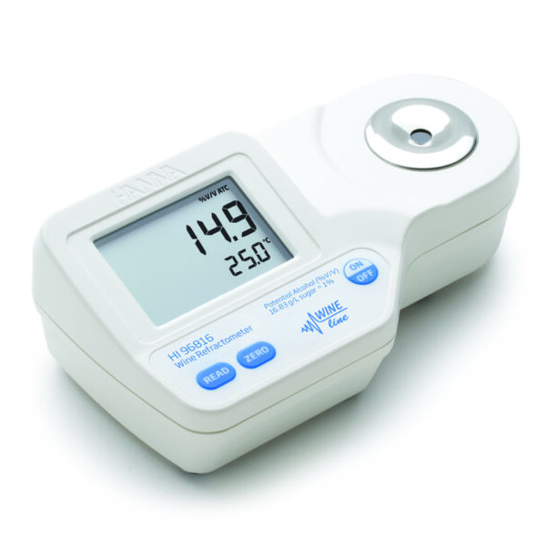 EEC Standard Alcohol Refractometer for Wine, Grape Juice, and Other Beverages HI96816
