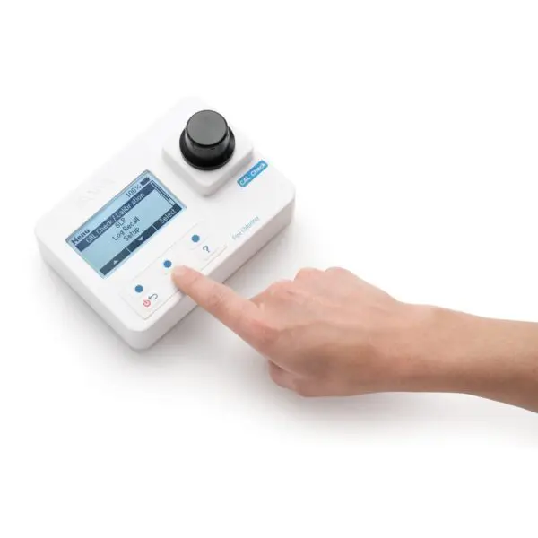 Residual Chlorine Meter In Clean Water
