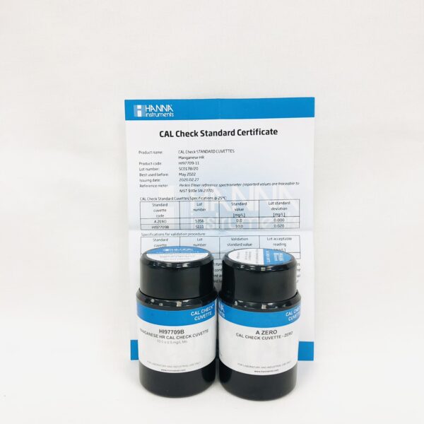 CAL Check™ HI97709-11 測光計用マンガン HR 標準液