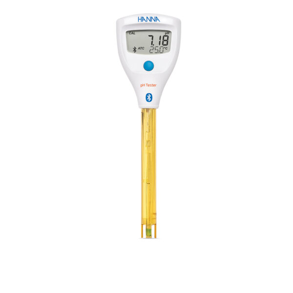 HALO2 Bluetooth Laboratory pH/Temperature Pen with Plastic Body HI9810422