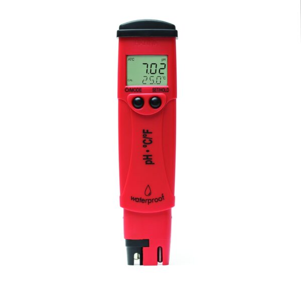 pH/Temperature Meter Pen with 0.01 Resolution HI98128