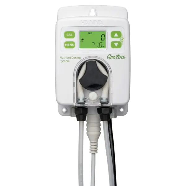 Bộ Điều Khiển EC/TDS/Nhiệt Độ Kết Hợp Bơm Chuyên Trong Thủy Canh GroLine HI981413