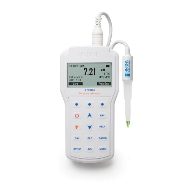 HI98161 High Precision Food pH/Temperature Meter