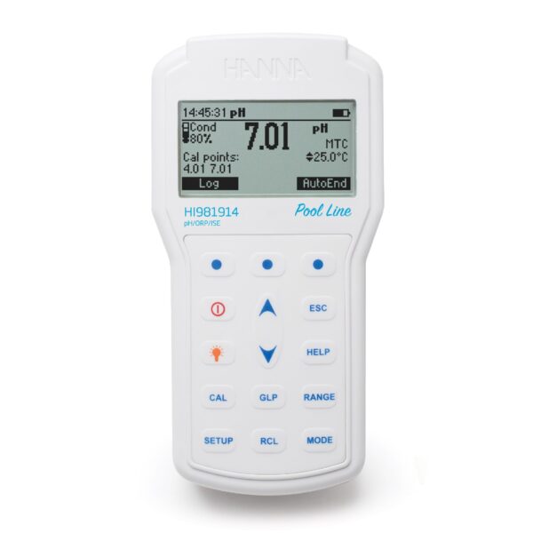 プールに特化したpH/ORP/ISE/温度計