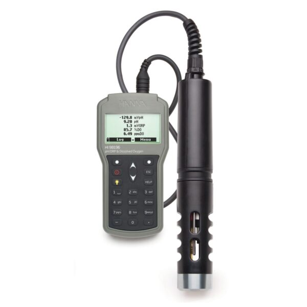 Professional pH/ORP/Dissolved Oxygen/Pressure/Temperature Meter HI98196
