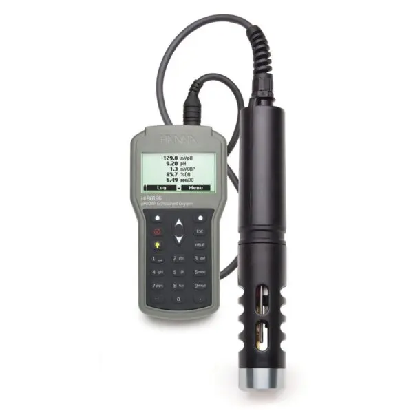 Máy Đo pH/ORP/Oxy Hòa Tan/Áp Suất/Nhiệt Độ Chuyên Nghiệp HI98196