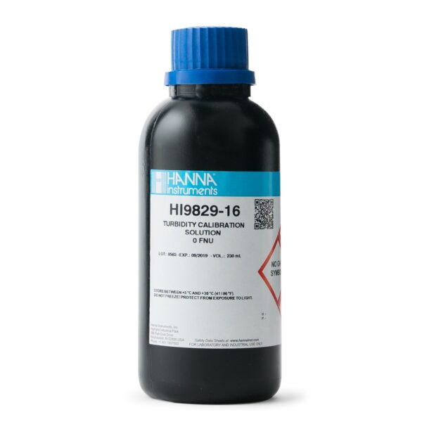 0 FNU濁度校正液(230mL) HI9829-16