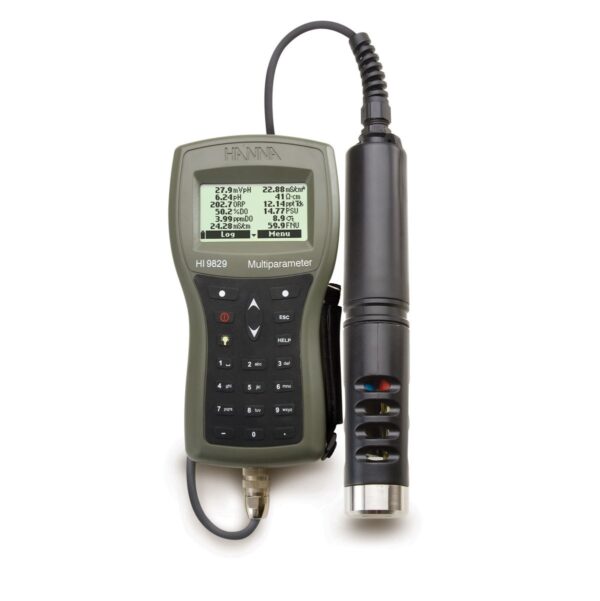 GPS付き防水pH/ISE/EC/DO/濁度計 HI9829