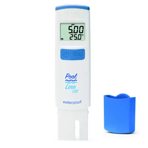 Bút Đo TDS/Nhiệt Độ Thang Cao Chuyên Cho Nước Hồ Bơi HI983024