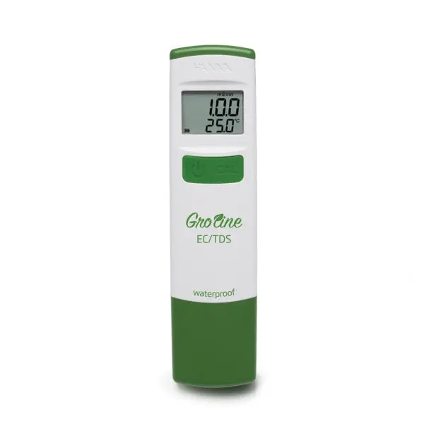 GroLine HI98318 EC/TDS/Temperature (ppm) Hydroponic Meter