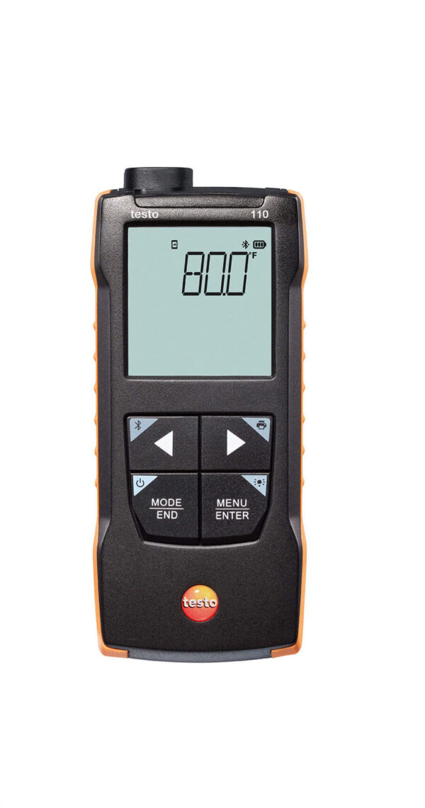 testo 110 – Máy đo nhiệt độ NTC và Pt100 – Kết nối App - 画像 (9)