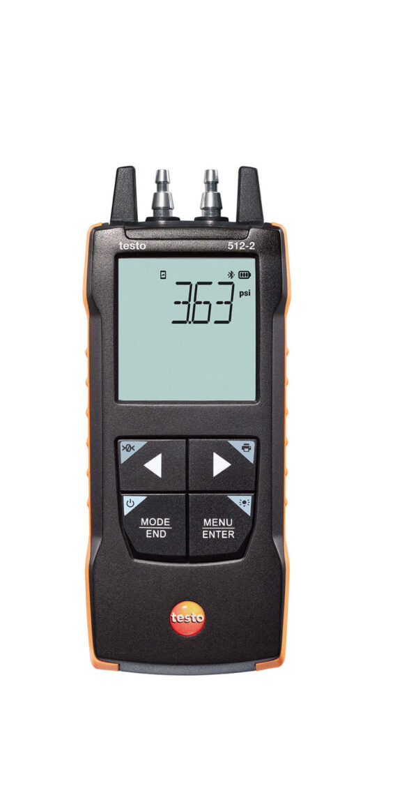 testo 512-2 – Máy đo chênh áp (0 đến +2000 hPa) – Kết nối App - Hình ảnh 6