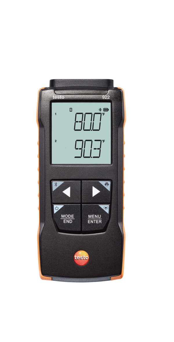 testo 922 – Máy đo nhiệt độ 2 kênh (TC loại K) – Kết nối App - Hình ảnh 8