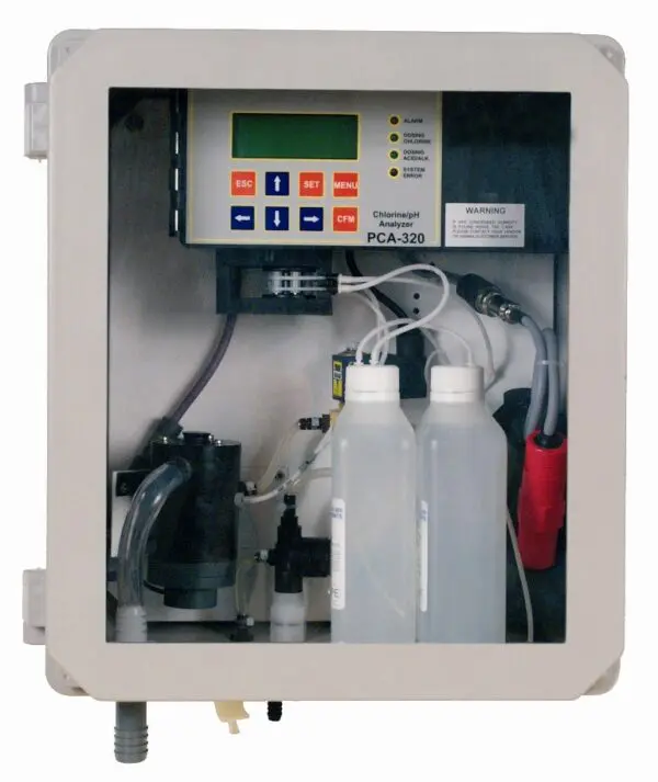 PCA320-2 Chlorine, pH and Temperature Analyzer and Control
