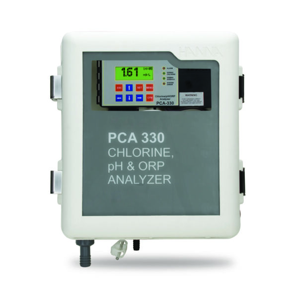 PCA330-2 塩素、pH、ORP、温度の分析および制御