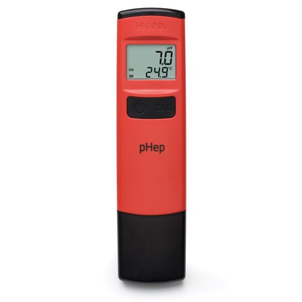 pH/Temperature Meter Pen with 0.1pH Resolution HI98107